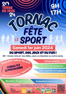 TORNAC FETE LE SPORT LE 1ER JUIN 2024