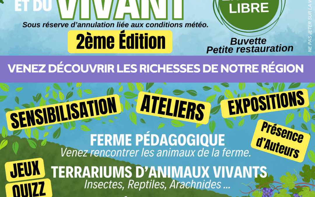 FETE DE LA NATURE ET DU VIVANT A TORNAC LE 8 MARS 2025
