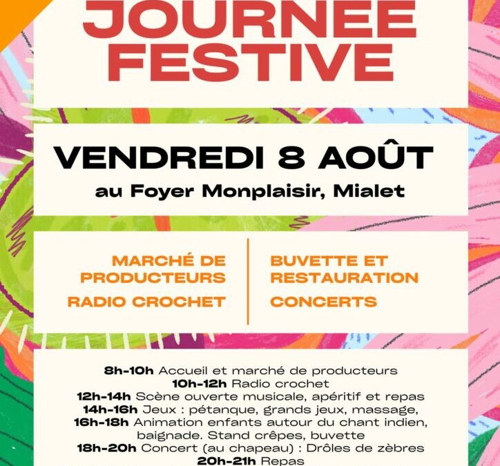 JOURNEE FESTIVE CHEZ MIALET LE 8 AOUT 25