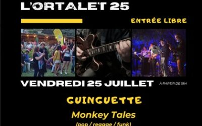 Nouvelle soirée du Festival de l’Ortalet le 25 juillet