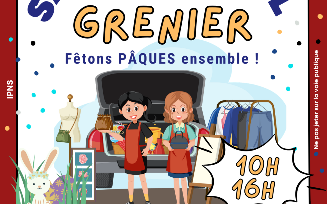 VIDE GRENIER DU FOYER RURAL DE TORNAC LE 4 AVRIL 26