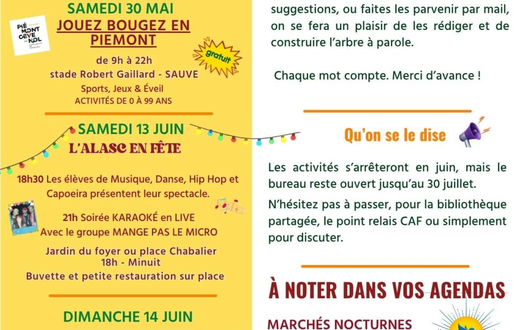 LA GAZETTE DE L’ALASC – MAI/JUIN 26