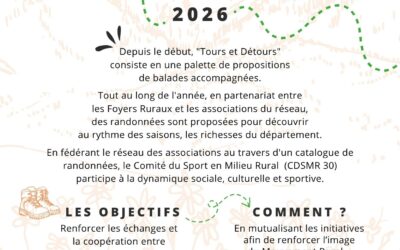 TOURS ET DETOURS 2026